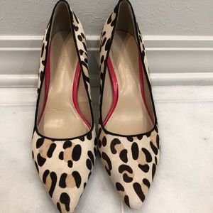Banana Republic Leopard Heels Size 9